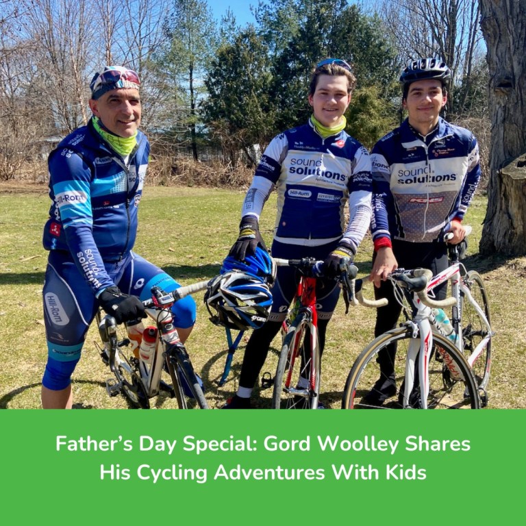 Father’s Day Special: Gord Woolley Shares His Cycling Adventures With Kids